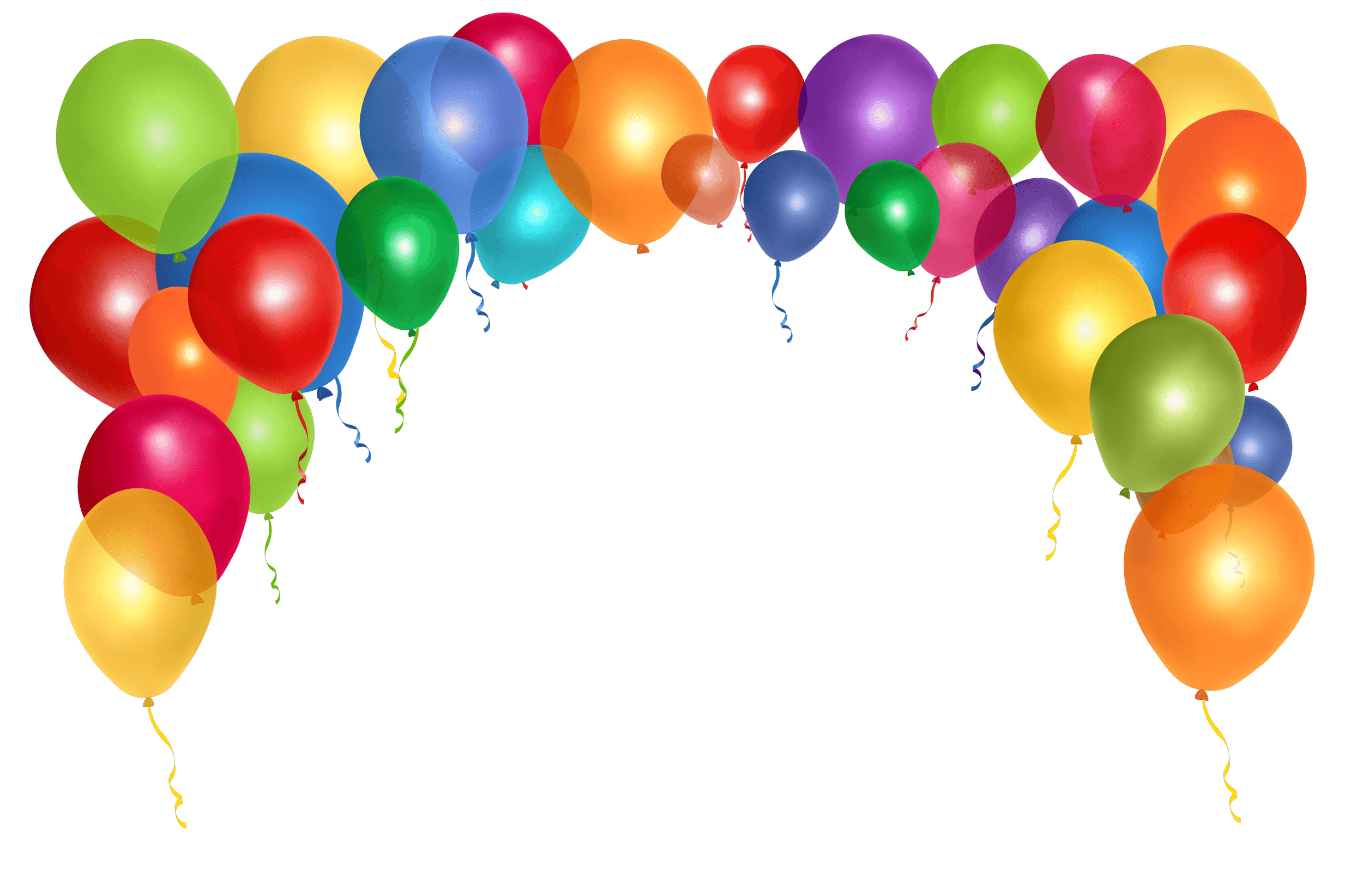 Party Balloons Background clipart preview