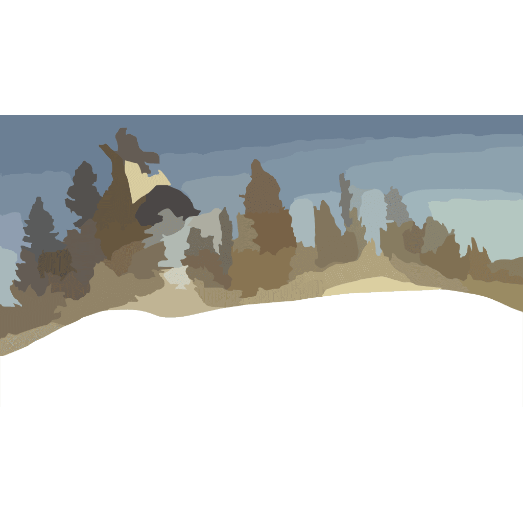 Mountain Picture Frame clipart preview