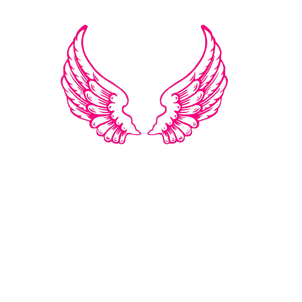 Pink Angel Wings Drawing clipart preview