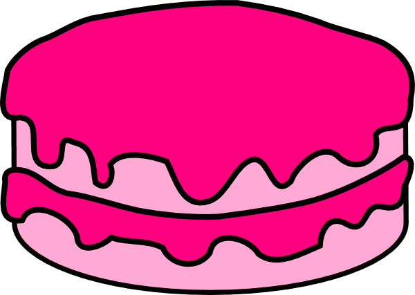 Pink Cake Icon clipart preview