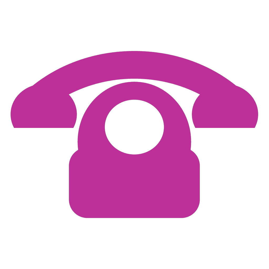 Pink Telephone Icon clipart preview