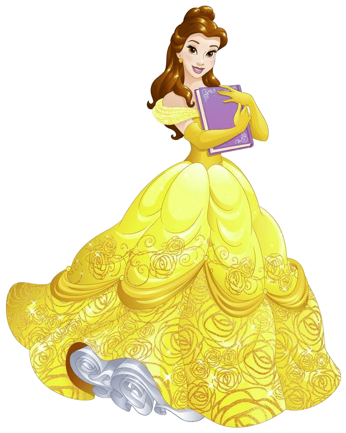 Princess Belle PNG Photography Disney clipart preview