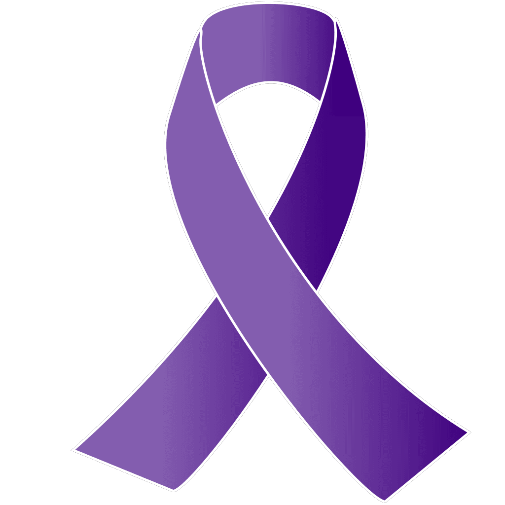 Purple Awareness Ribbon Png  clipart preview