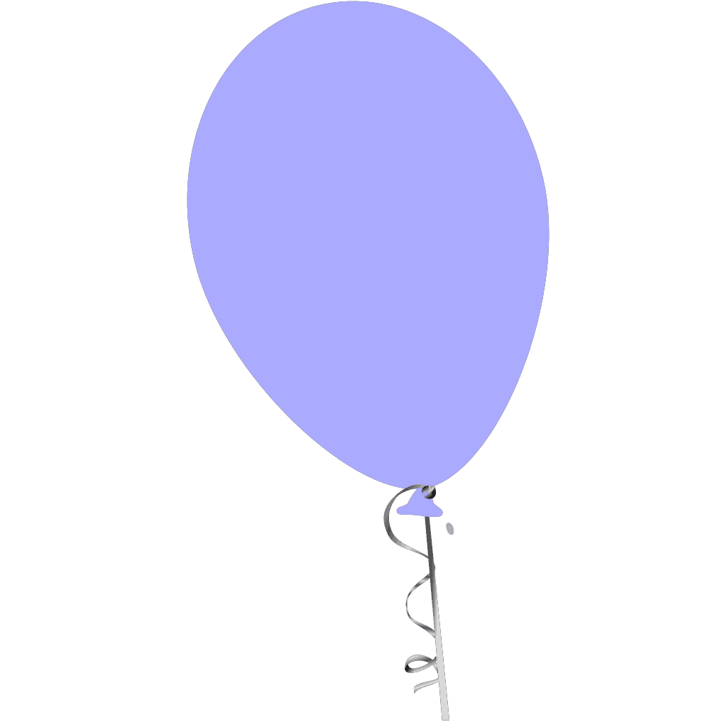 Purple Balloons clipart preview