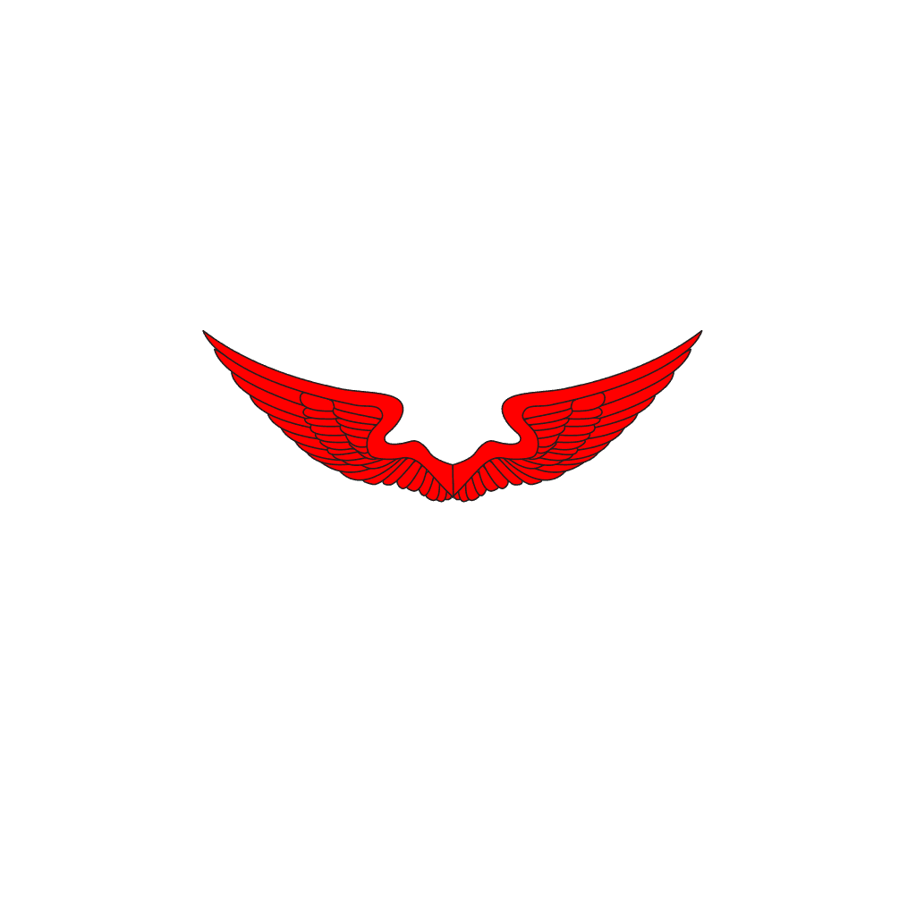 Red Eagle With Wings Spread clipart preview