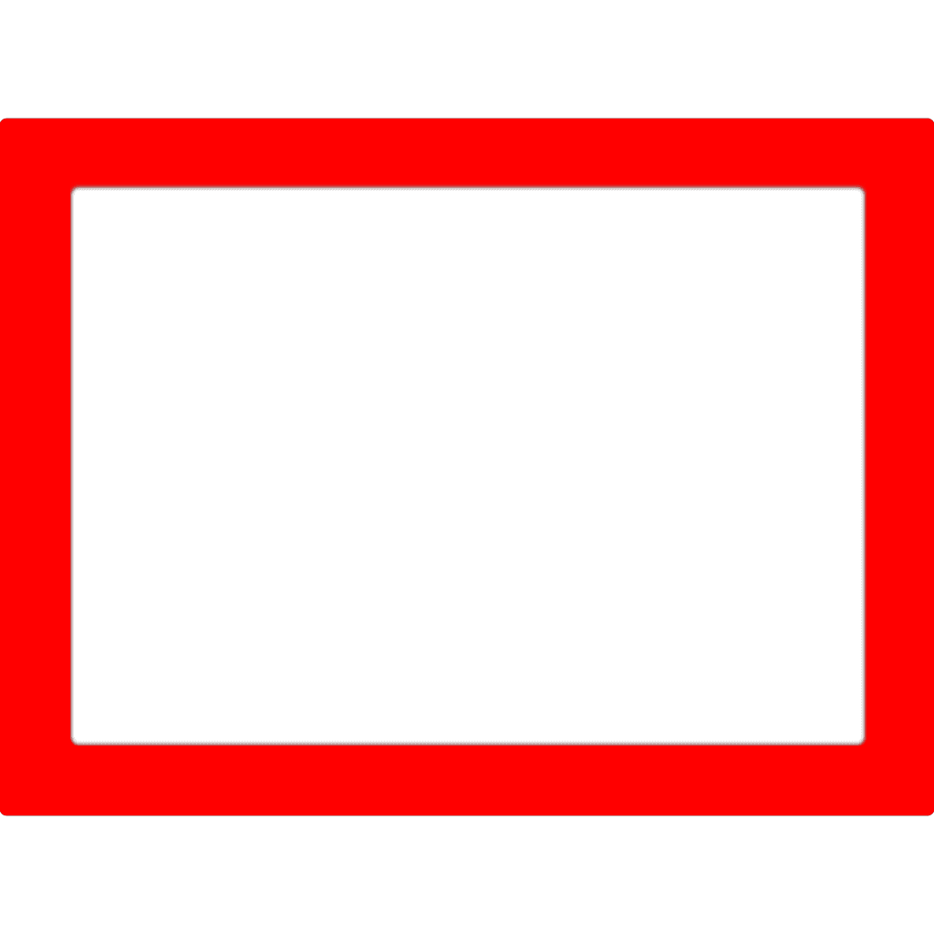 Red Frame Outline clipart preview