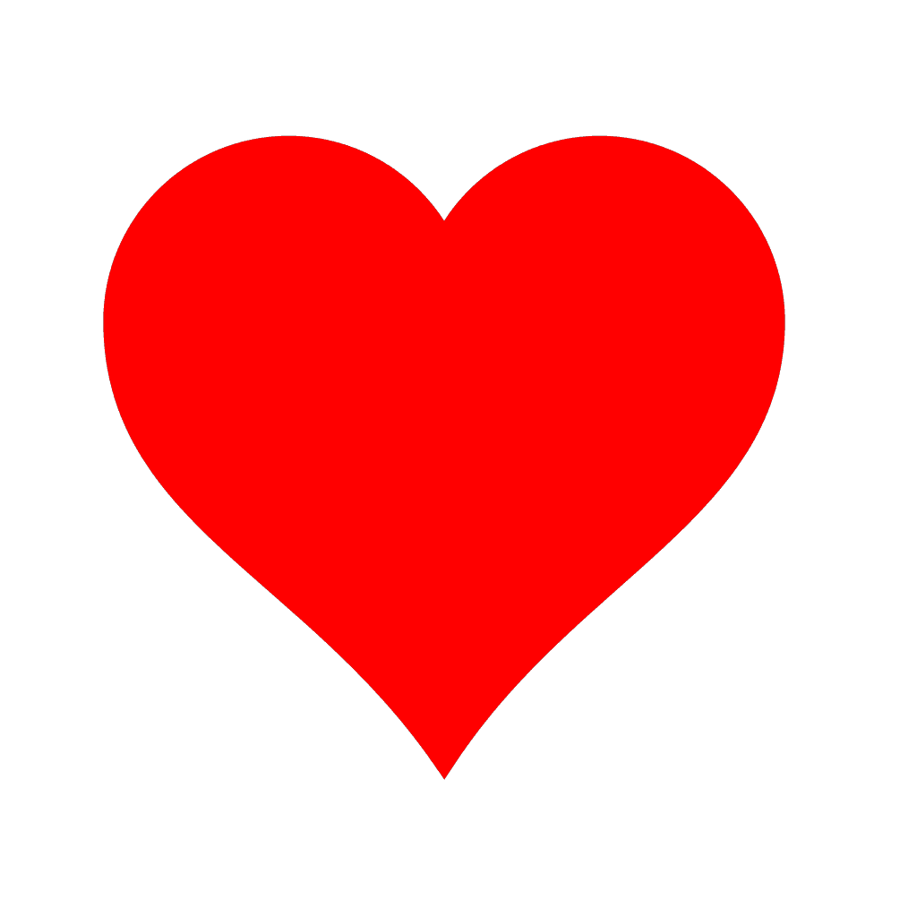 Red Heart Png clipart preview