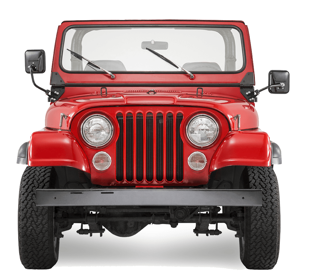 Red Jeep PNG Transparent Image clipart preview