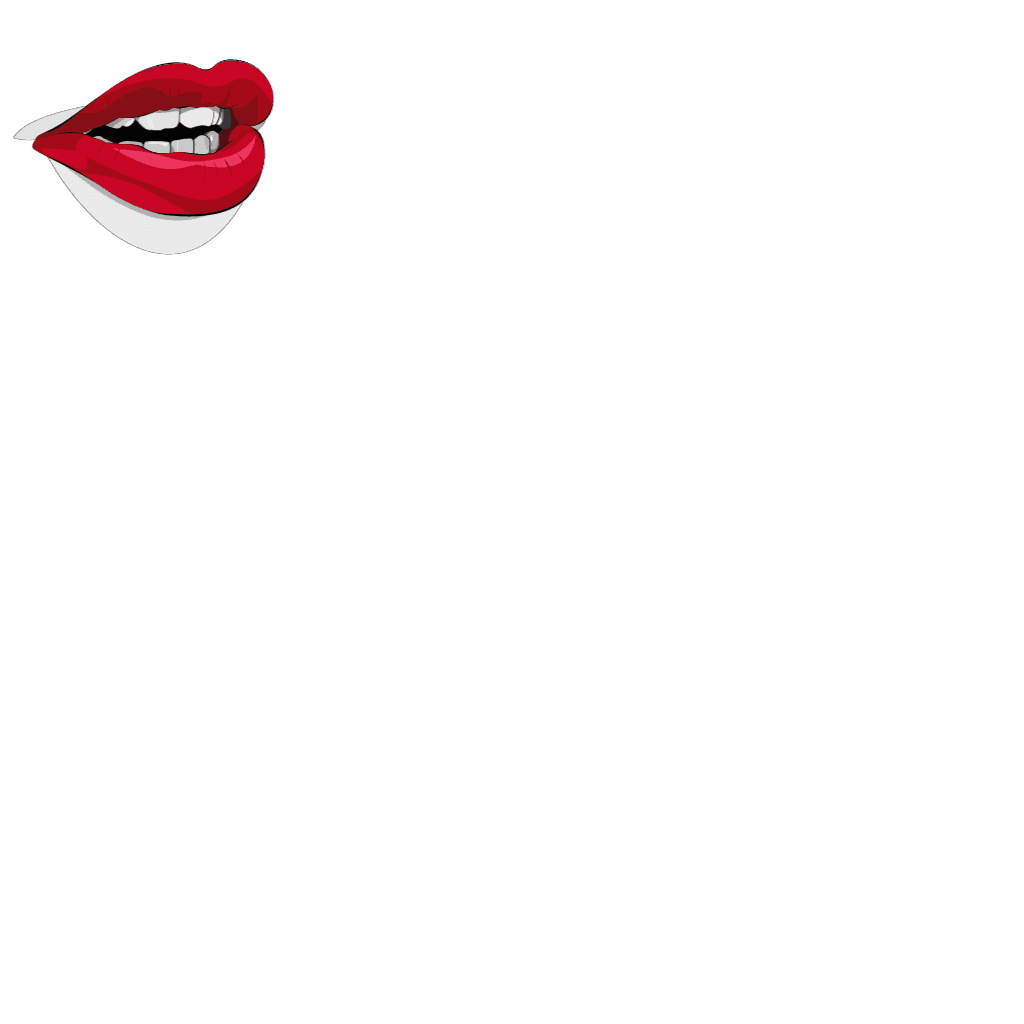 Red Lips Beauty Illustration clipart preview