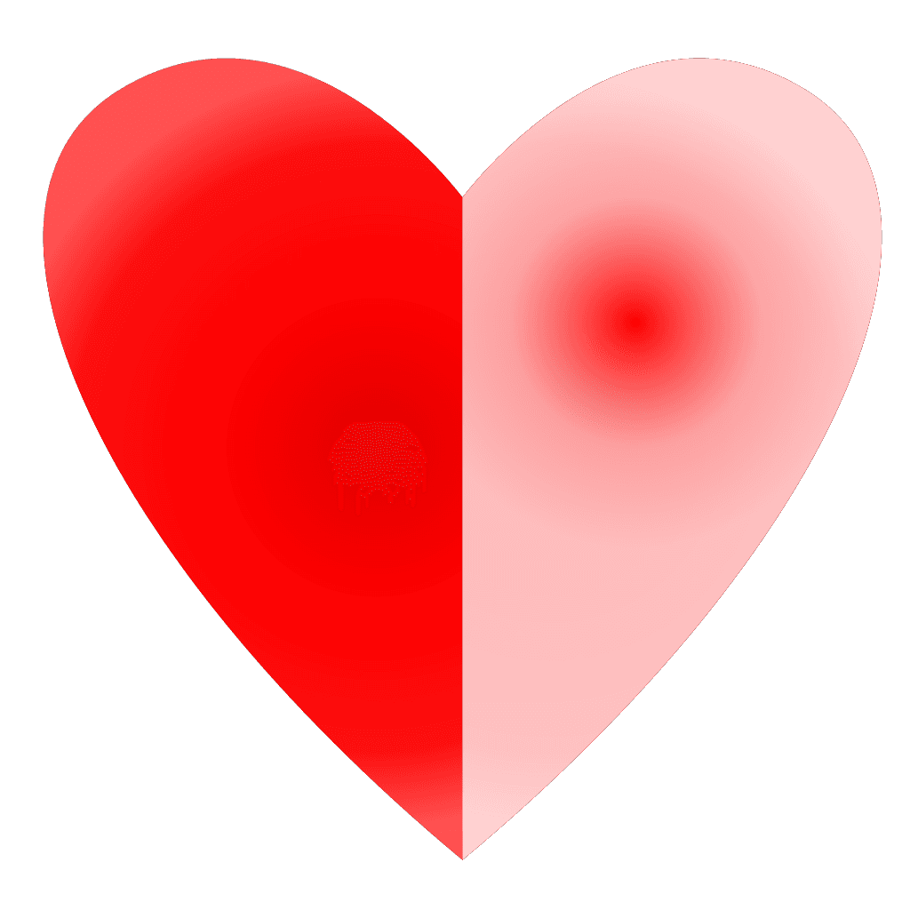 Red Love Heart Symbol clipart preview