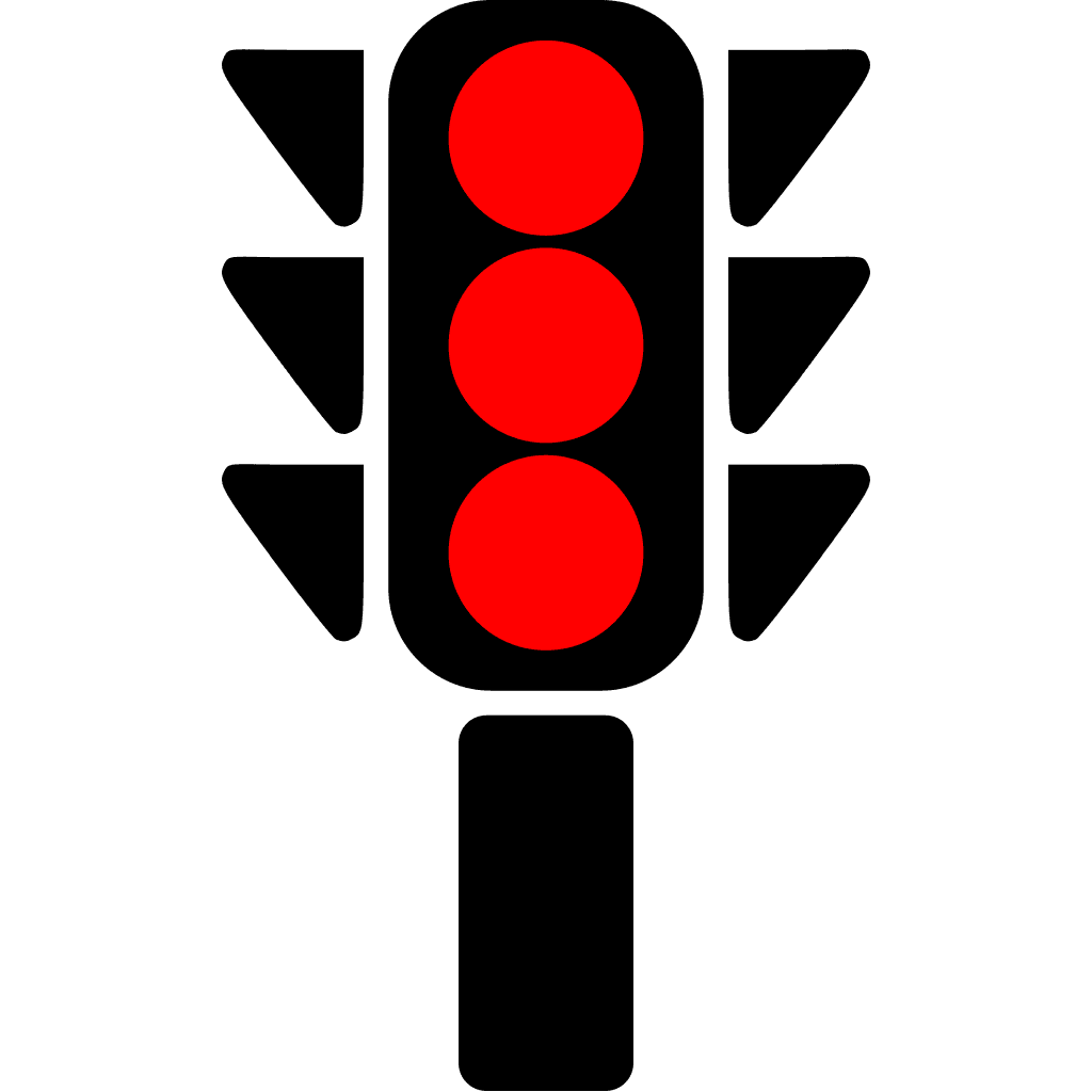 Red Traffic Light Symbol clipart preview