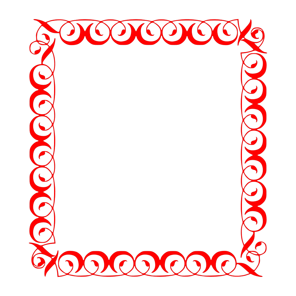 Rose Border Frame Background clipart preview