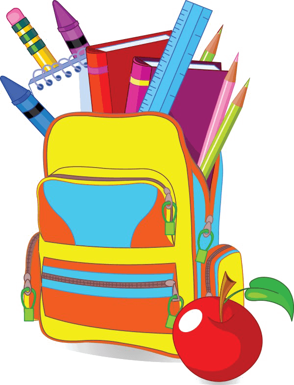 School Bag Drawing  clipart preview