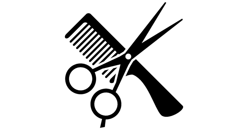 Scissors Comb Haircut Icon clipart preview