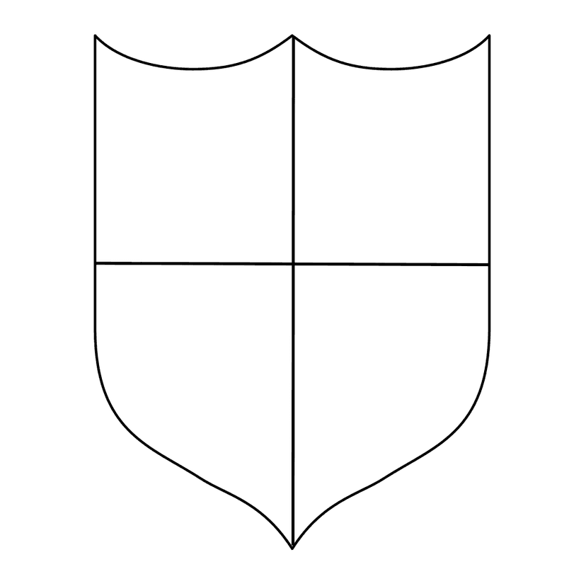 Simple Shield Line clipart preview