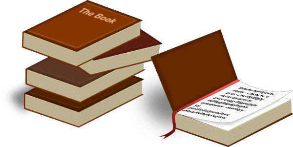 Stacked Books Clipart clipart preview