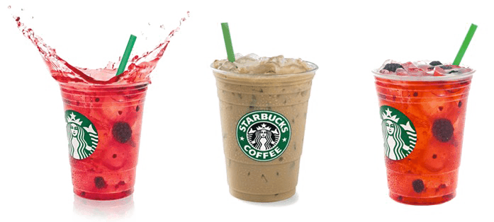 Starbucks Ice Drinks PNG clipart preview