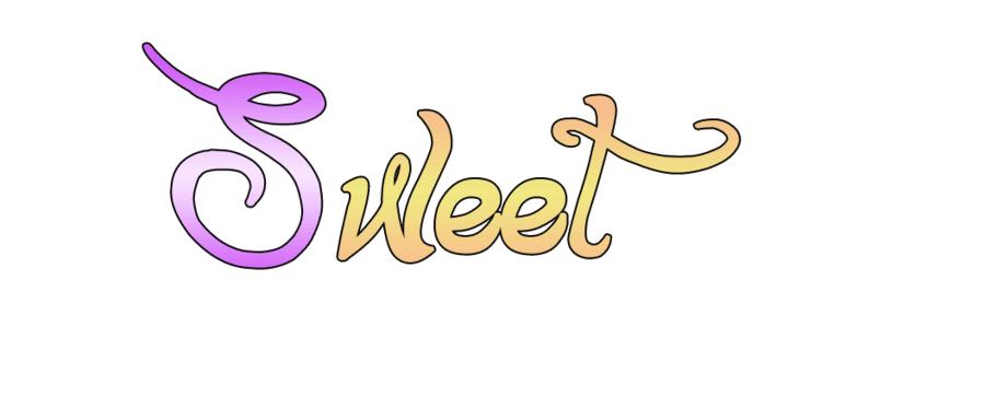 Sweet Text PNG clipart preview