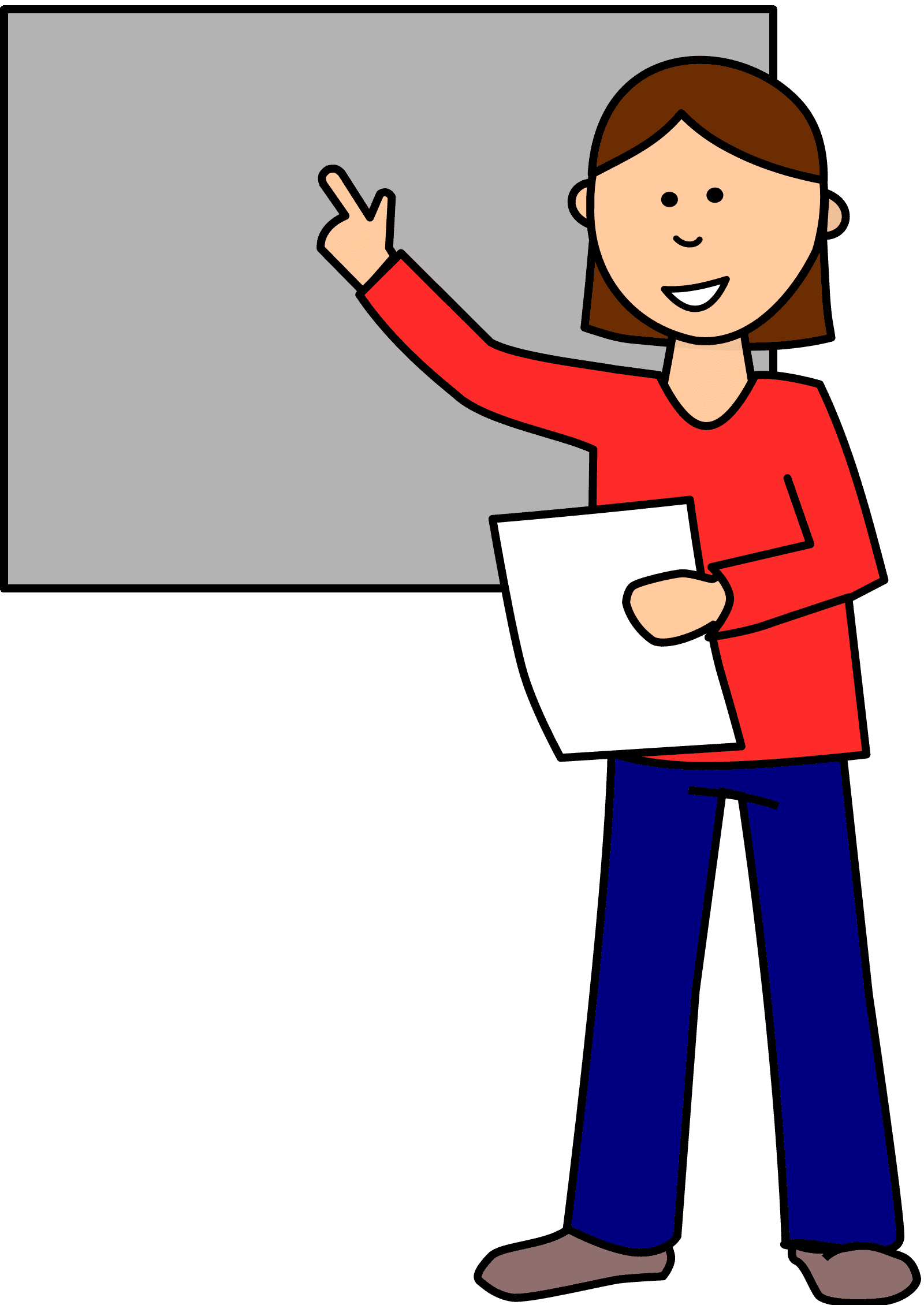 Teacher Drawing  clipart preview