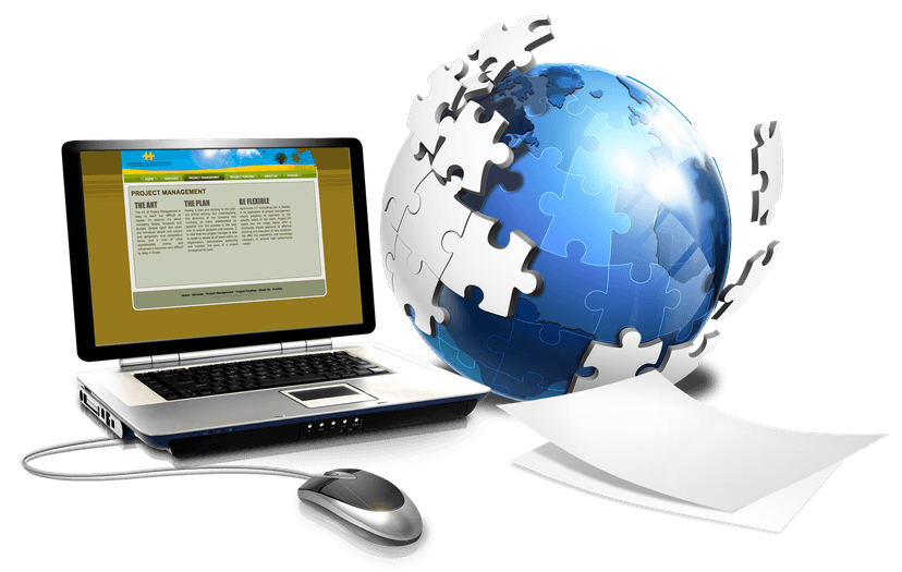 Technology Globe World Computer clipart preview