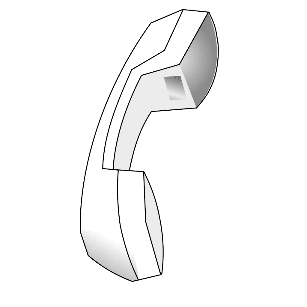 Telephone Handle Outline clipart preview