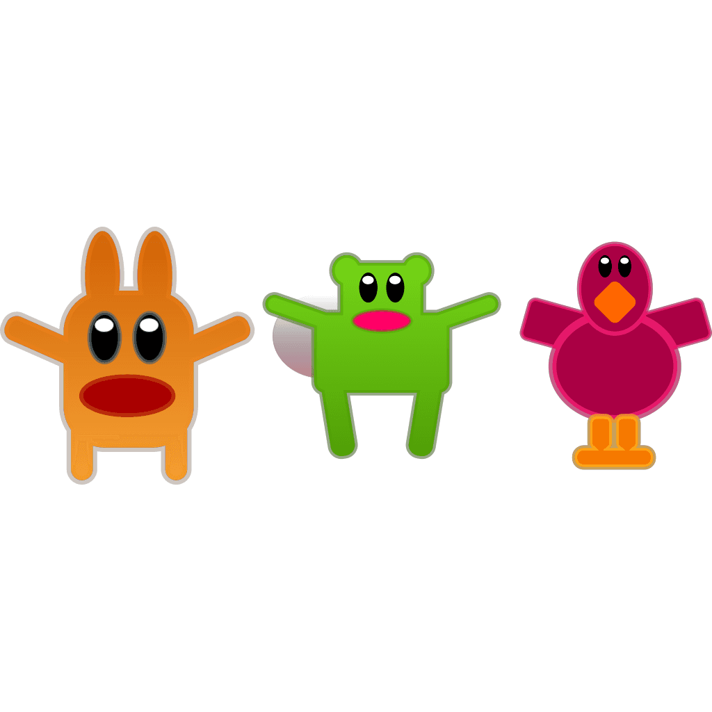 Toy Animals Cartoon clipart preview