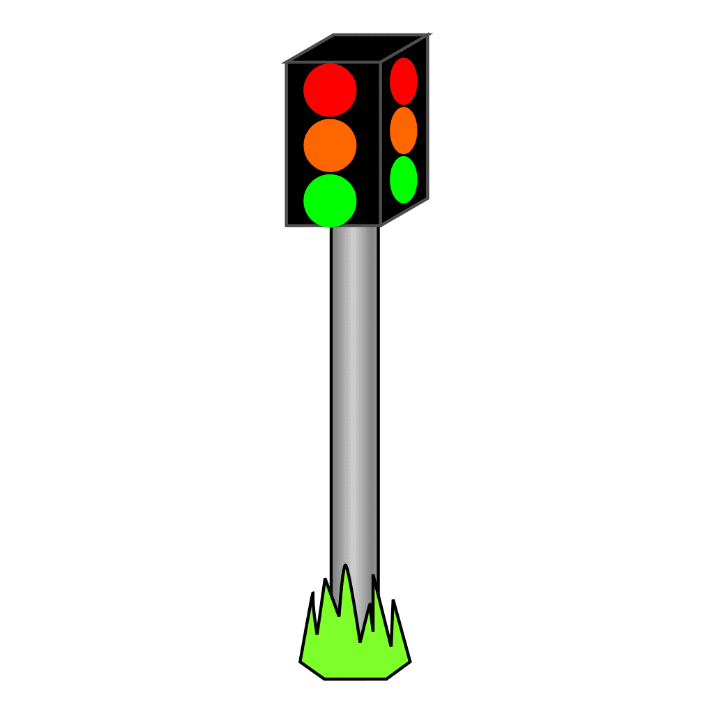 Traffic Light Vector Icon clipart preview