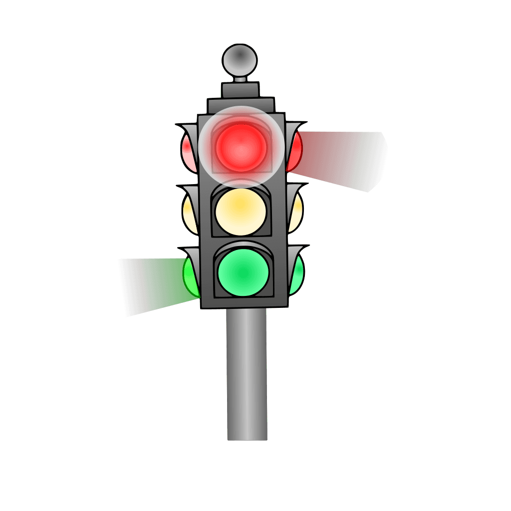 Traffic Lighting Vector icon clipart preview