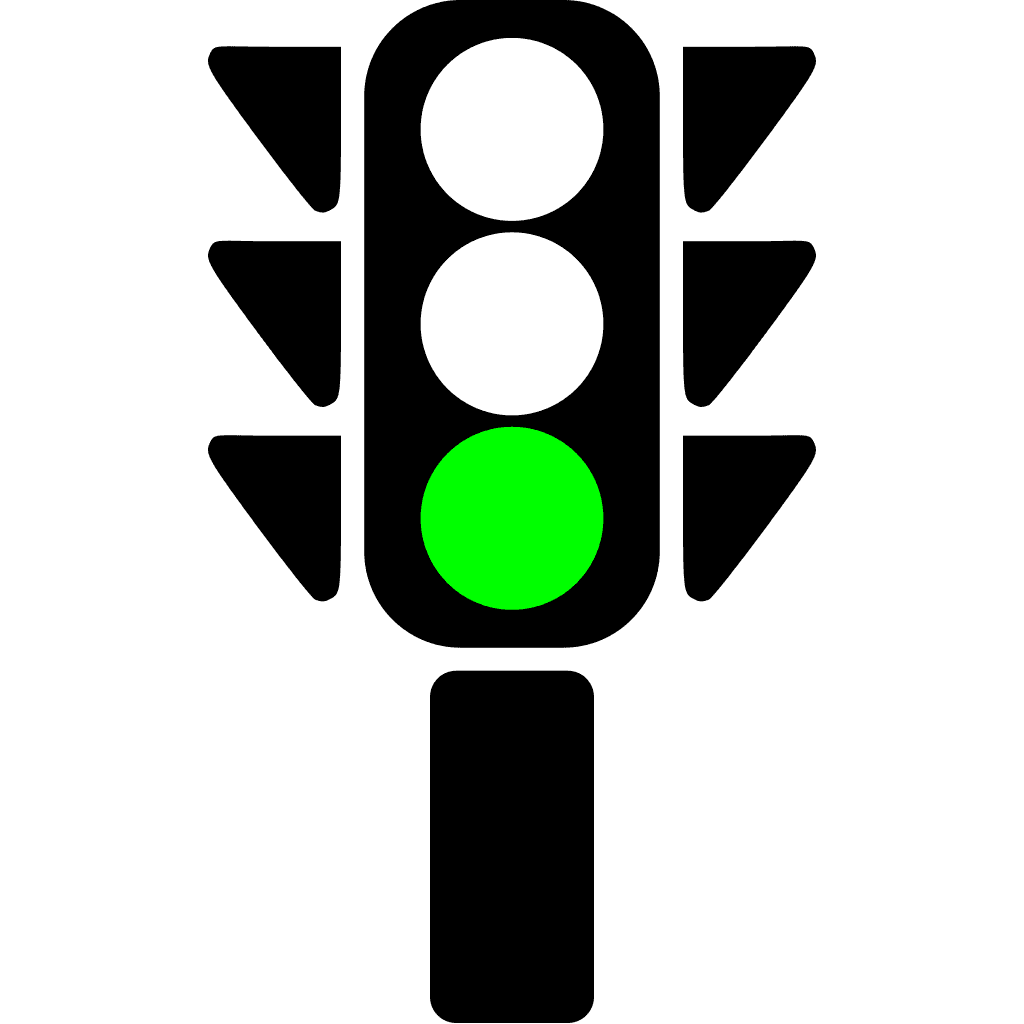 Traffic Semaphore Green Light clipart preview