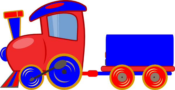 Train Art Cartoon clipart preview