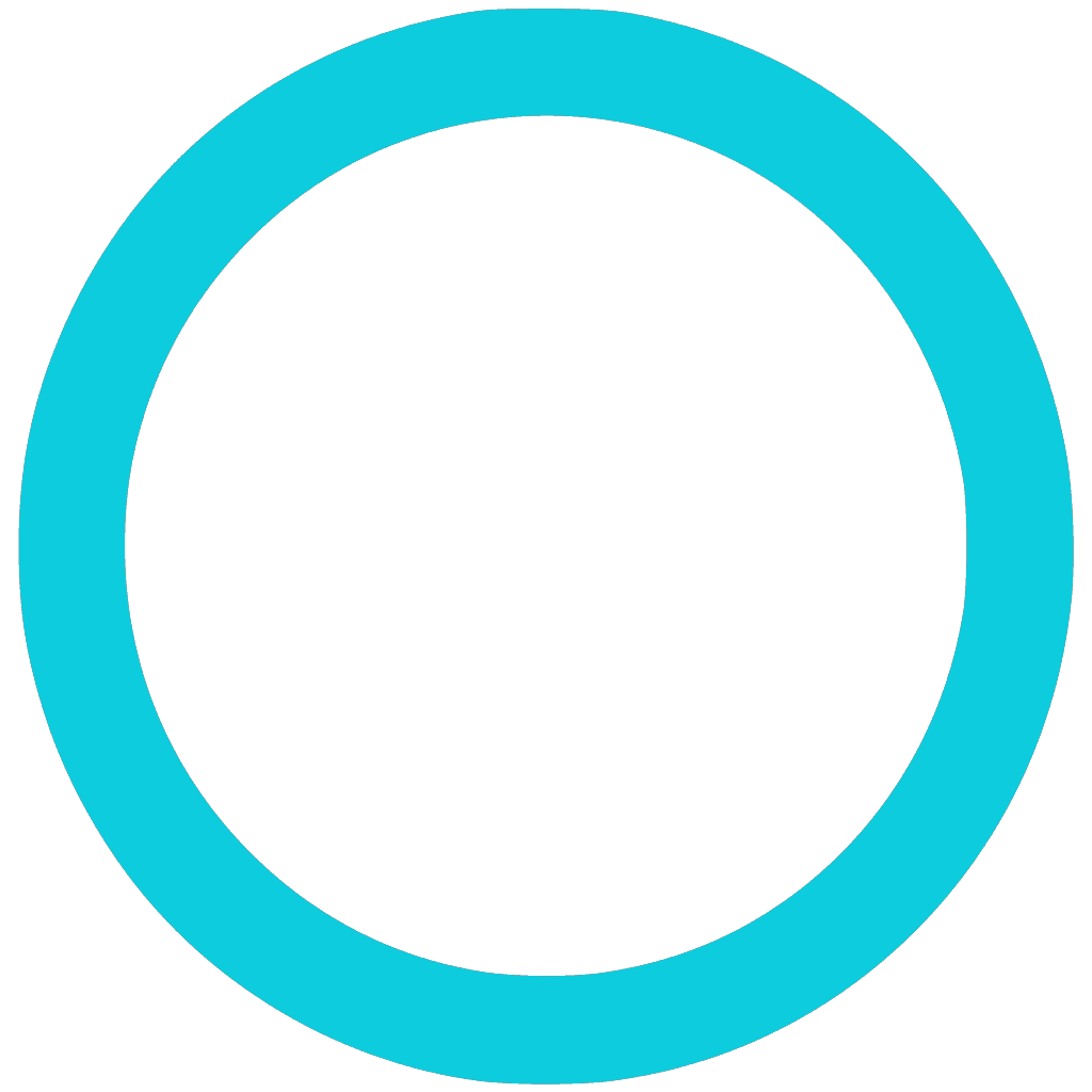 Turquoise Circle Icon clipart preview