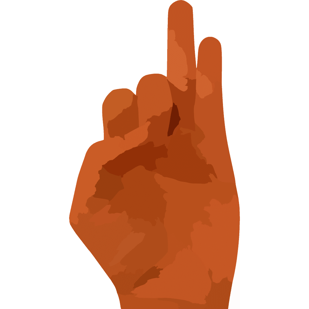 Two Fingers Icon clipart preview