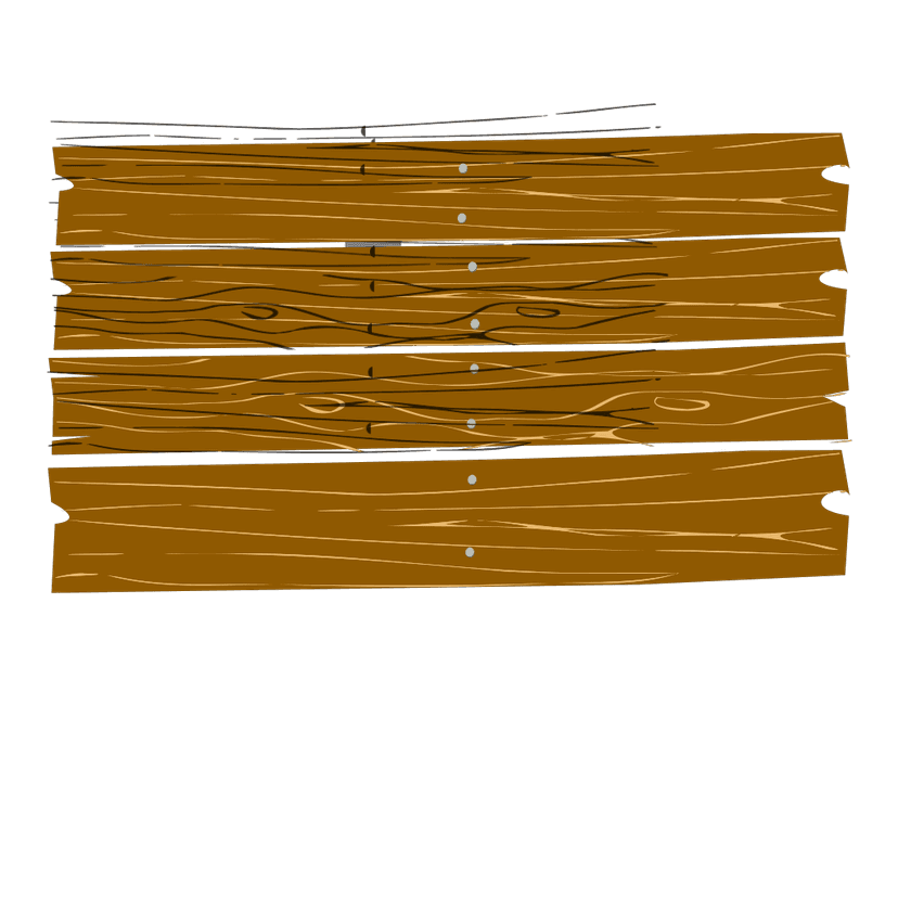 Wood Sign Board Post clipart preview