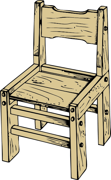 Wooden Chair Garden clipart preview