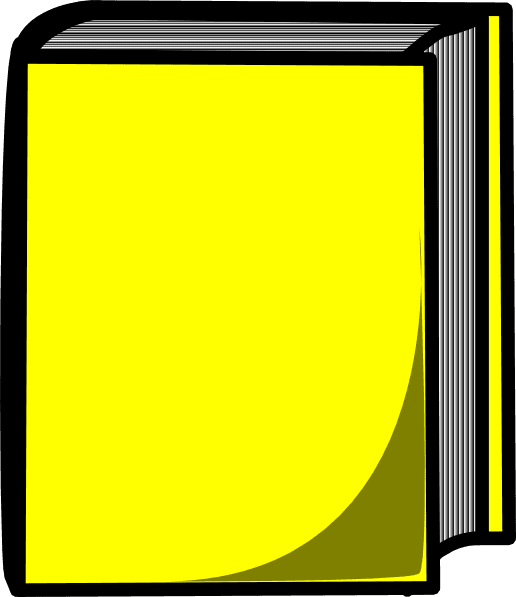 Yellow Book Icon clipart preview