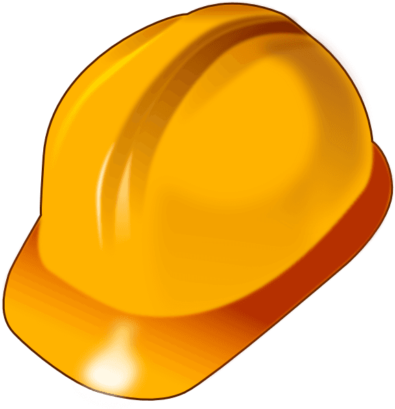 Yellow Engineer Helmet Clipart clipart preview