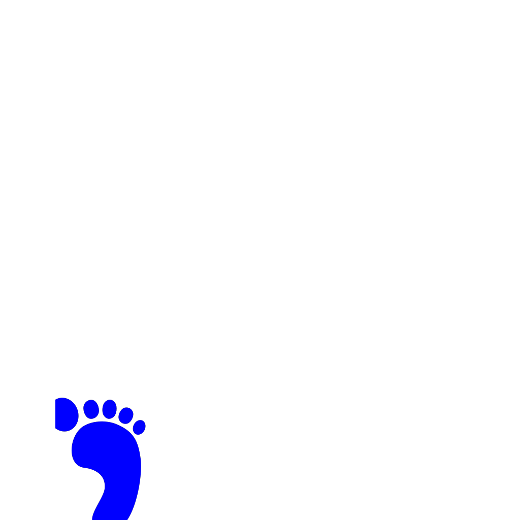 Blue Foot PNG, SVG Clip art for Web - Download Clip Art, PNG Icon Arts