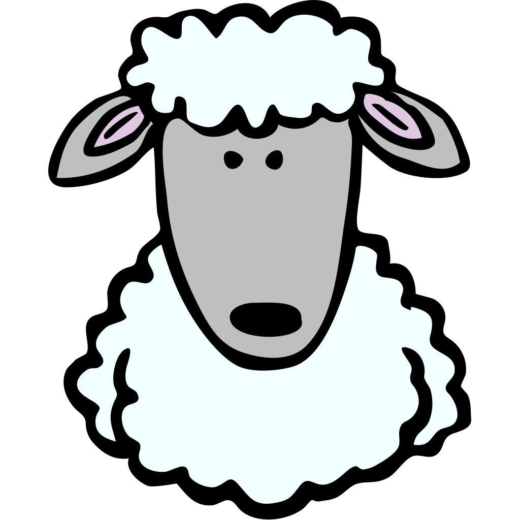 Download Cartoon Sheep Head PNG, SVG Clip art for Web - Download Clip Art, PNG Icon Arts
