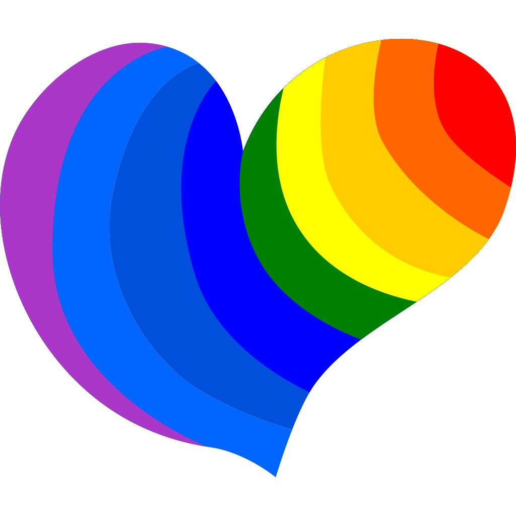 Rainbow Heart Png Svg Clip Art For Web Download Clip Art Png Icon Arts