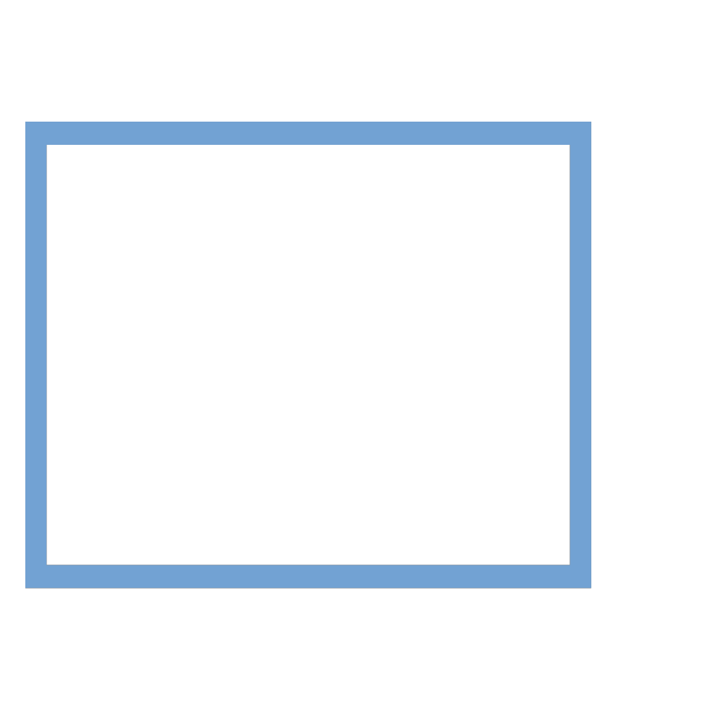 Simple Blue Border Png White Transparent And Clipart Image For Free ...