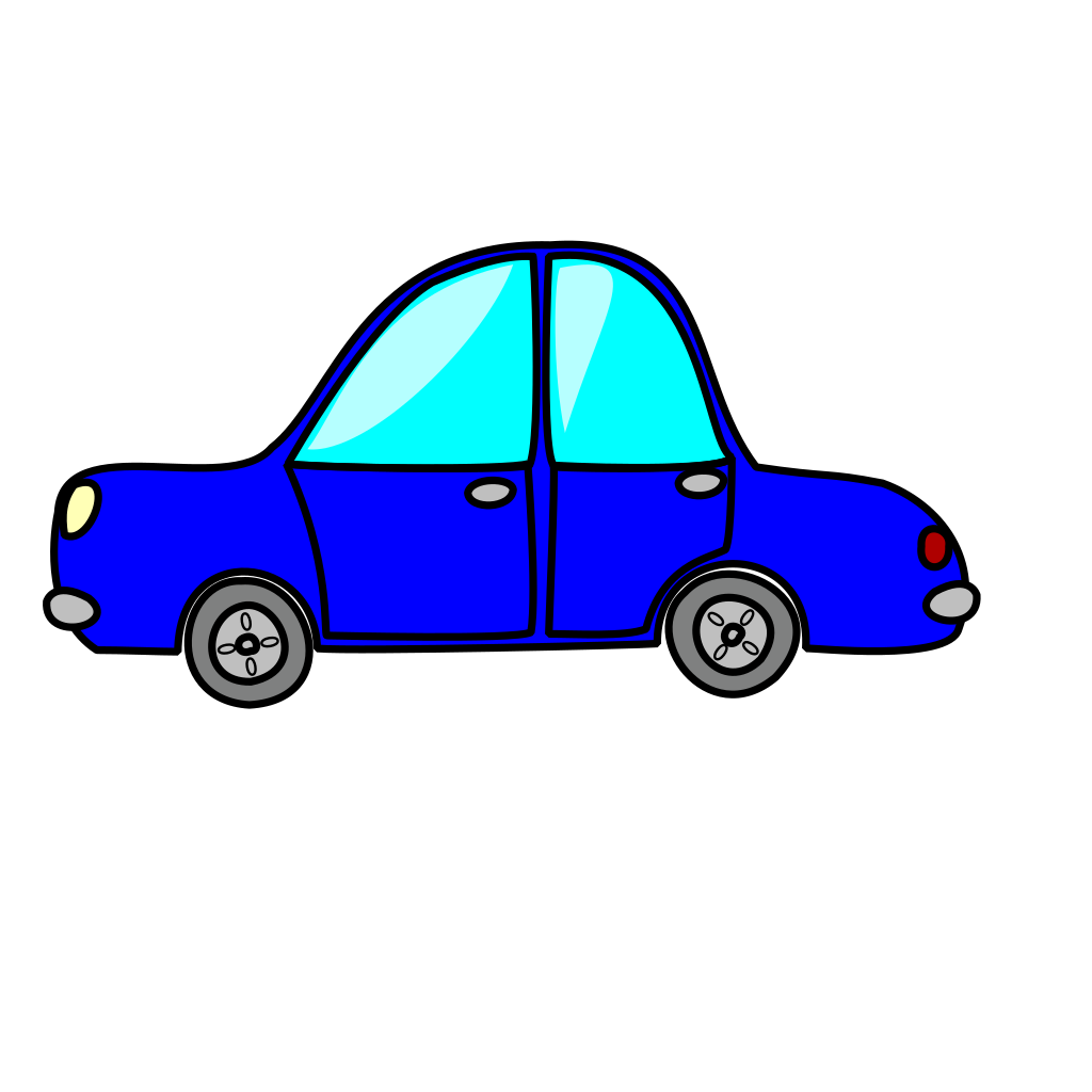Download Cartoon Blue Car SVG Clip arts download - Download Clip ...