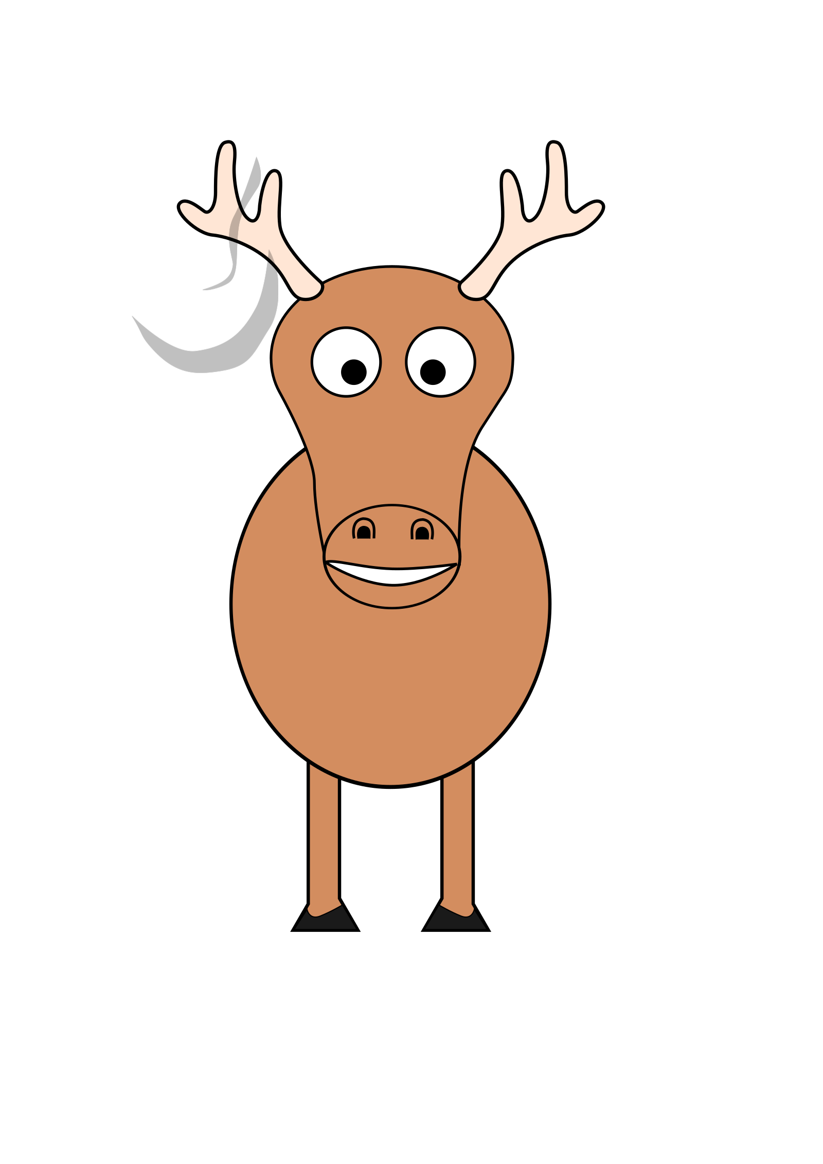 Reindeer PNG, SVG Clip art for Web - Download Clip Art, PNG Icon Arts