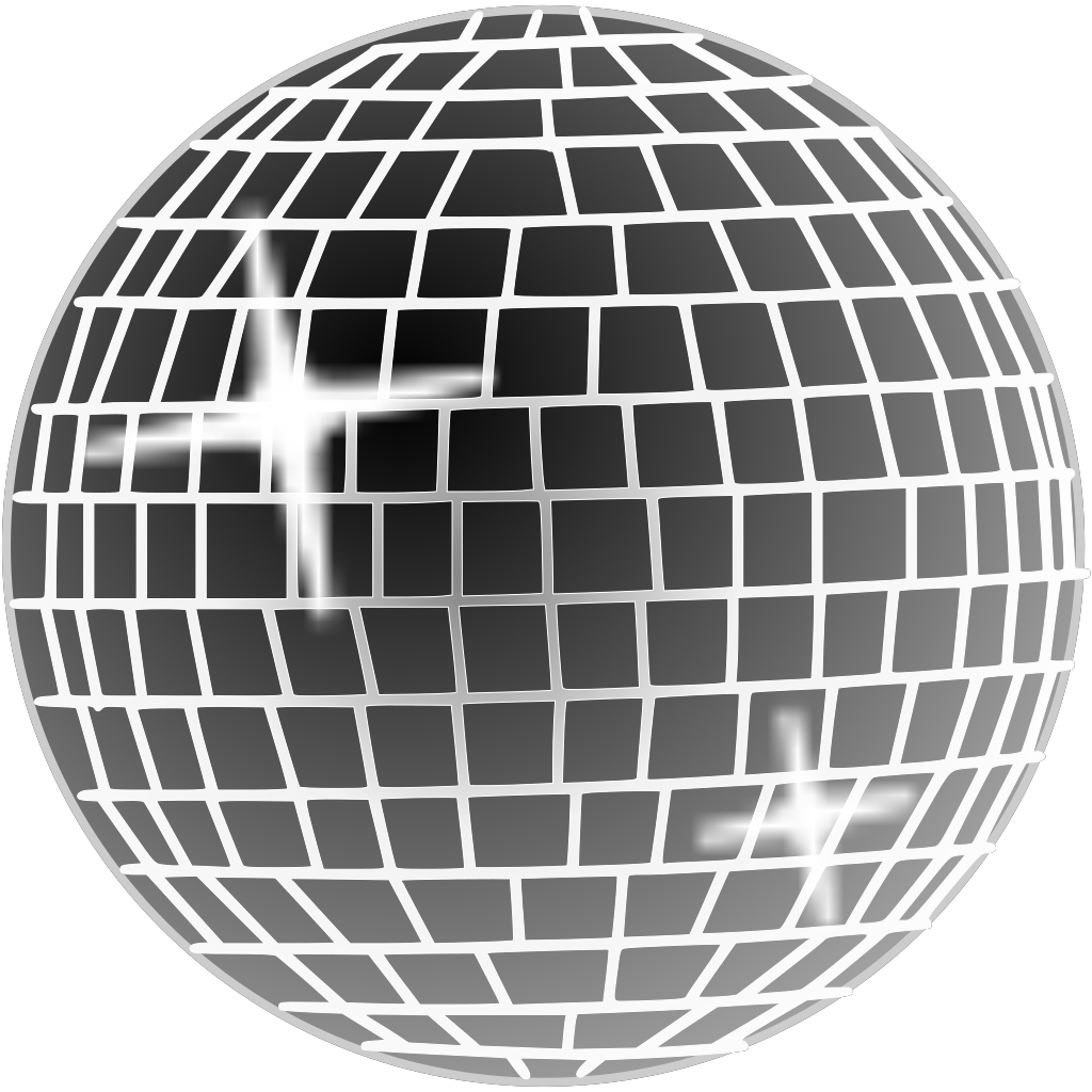 Disco Dance Silhouette Disco Ball Transparent Backgro - vrogue.co
