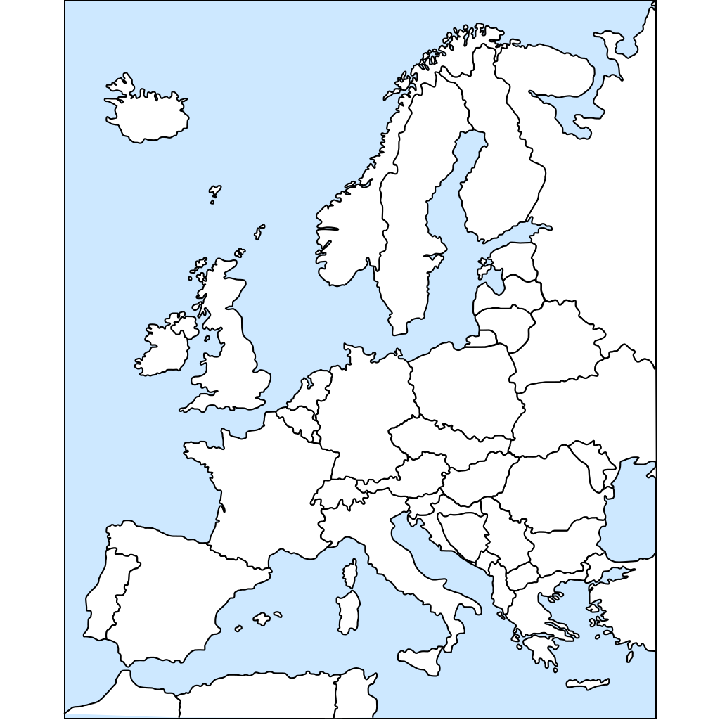 Europe Map Blank Png File Blankmap Middle East Svg Wikimedia Riset