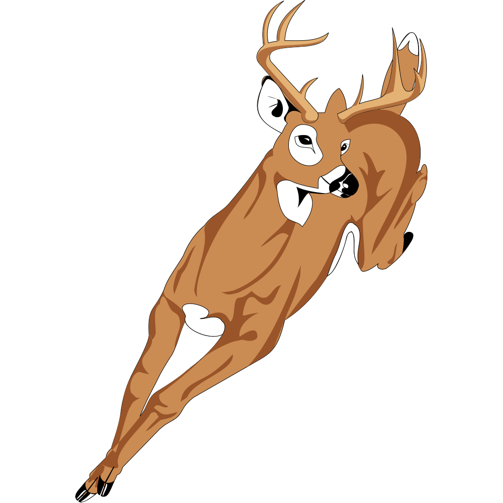 Download Running Deer PNG, SVG Clip art for Web - Download Clip Art ...