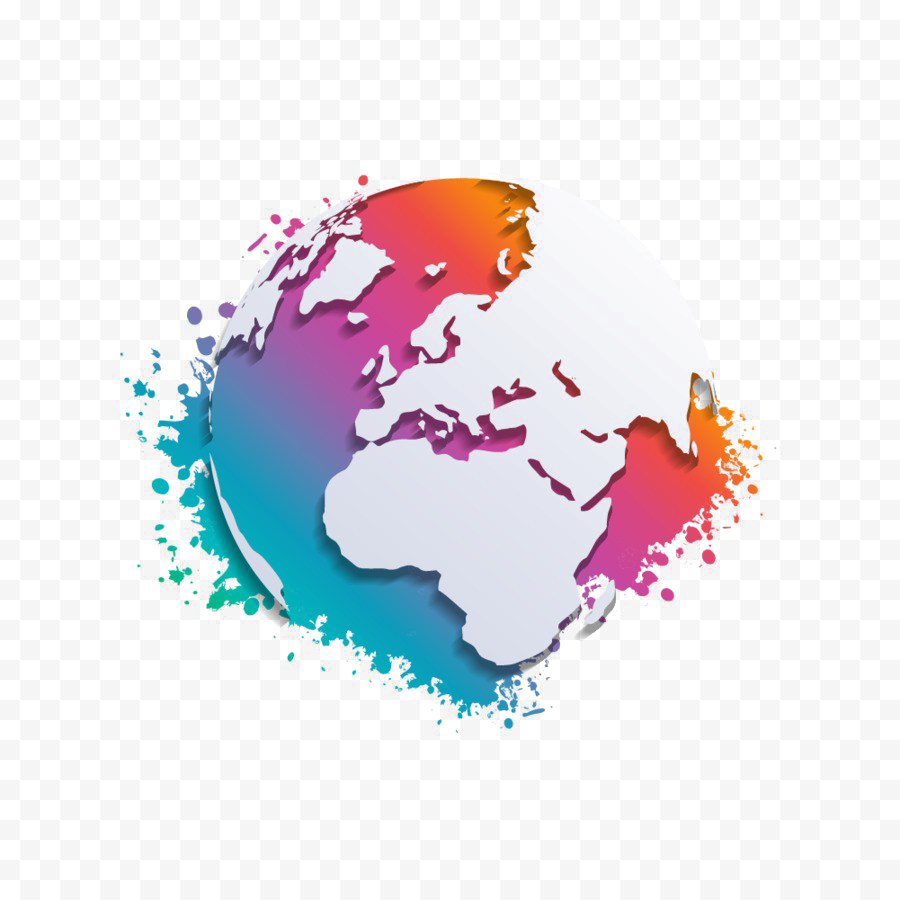 Download Abstract World Map Transparent PNG PNG, SVG Clip art for ...