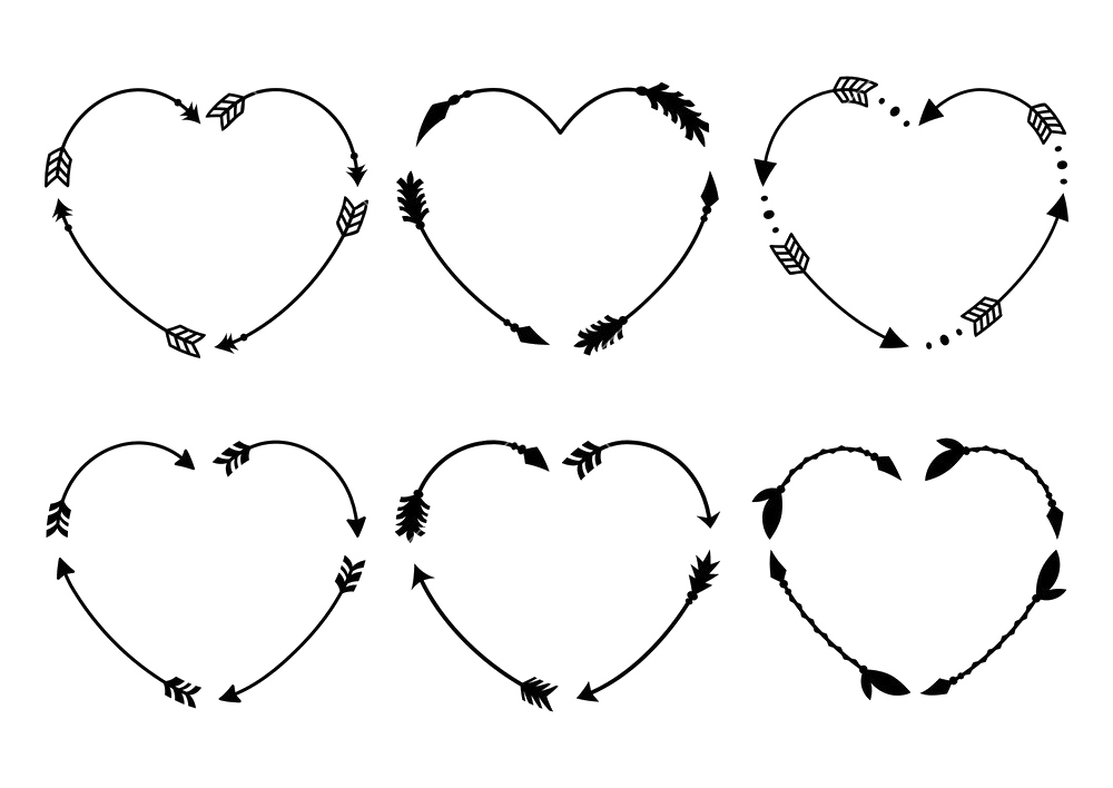 Download Heart Tribal Arrow PNG File PNG, SVG Clip art for Web ...