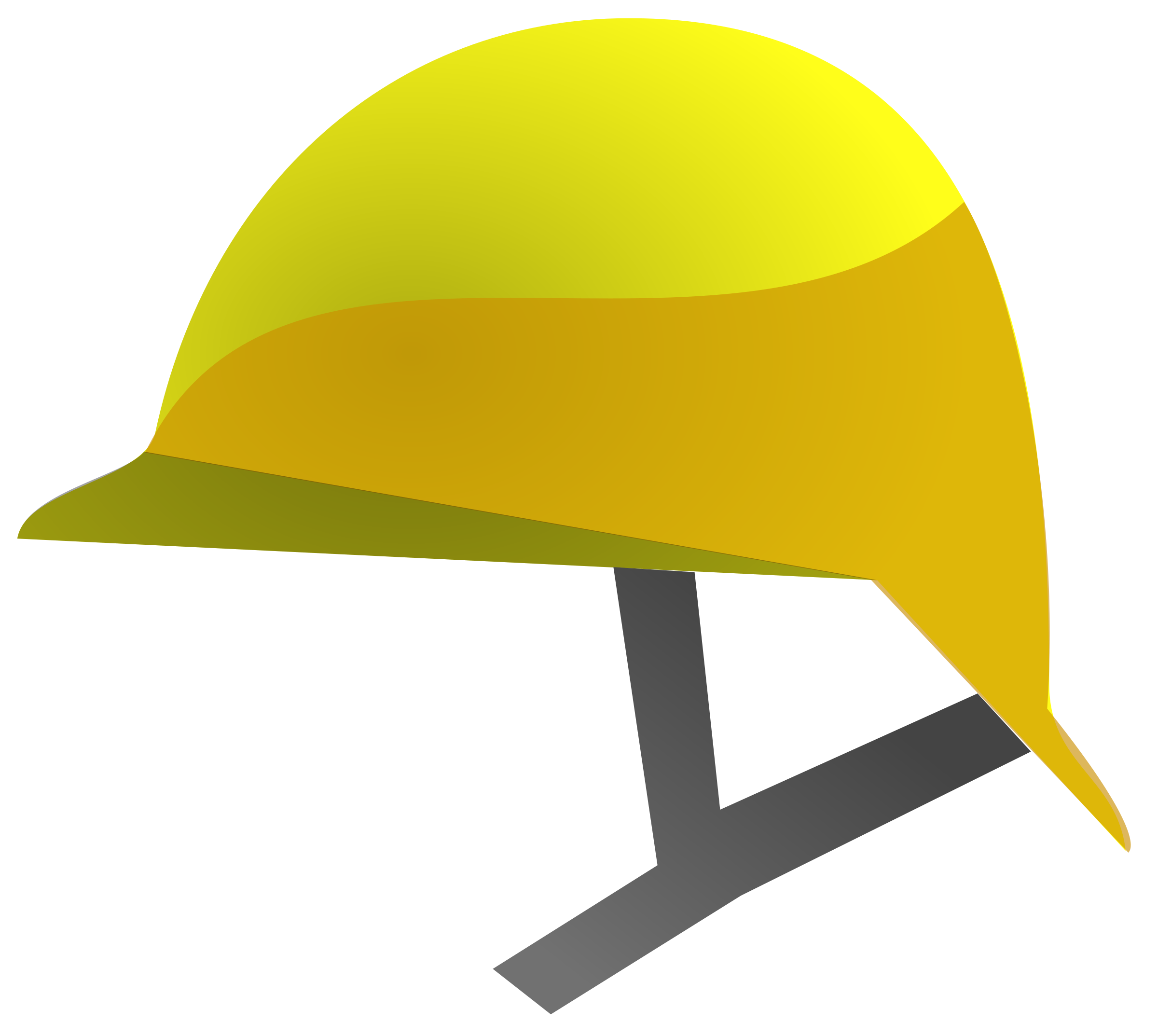 Safety Helmet Cartoon Image