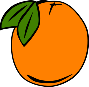 Orange Outline PNG Clip art