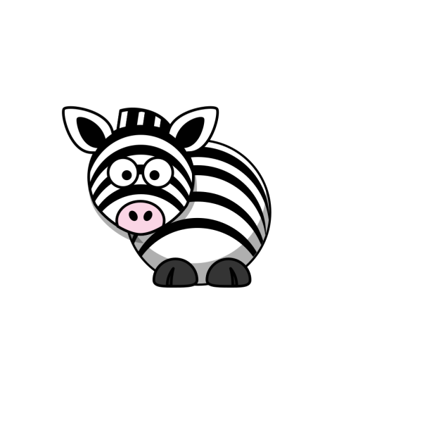 Zebra 1 PNG Clip art